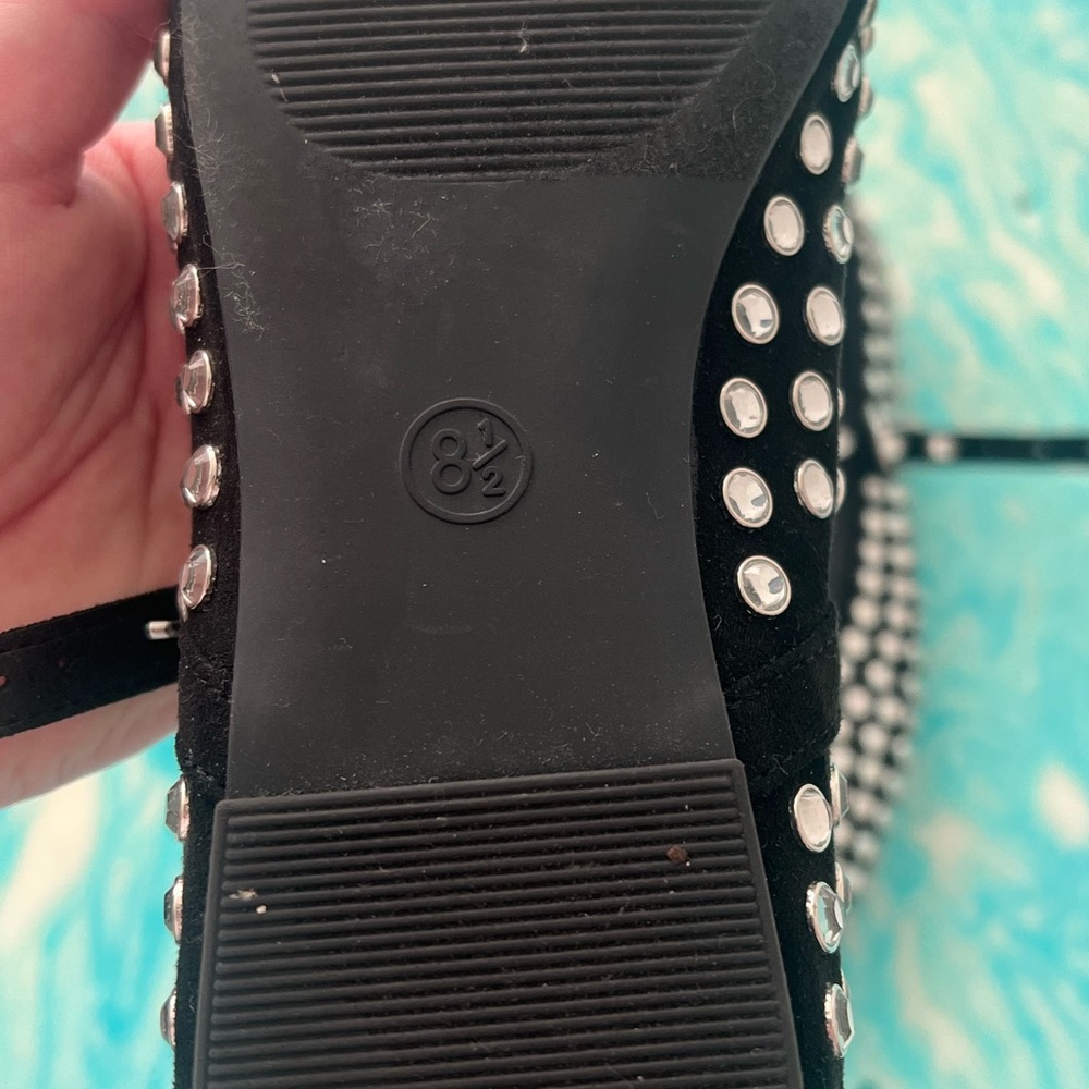 a new day Black Studded Mary Jane Flats - Picture 2 of 3